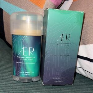 AER by Vapour Organic Ginger Grapefruit Next level Deodorant natural new in box